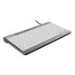 Bakker Elkhuizen - Tastatur UltraBoard 950, 28,5x1,9x14,7cm, weiß, BNEU950DE, 2 x U