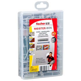 fischer - Meister-Box mit Dübel SX+Schrauben