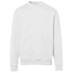 HAKRO - Sweatshirt Premium 471, weiß, Größe XS