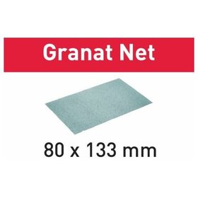 Festool - Netzschleifmittel STF 80x133 P120 GR NET/50 Granat Net