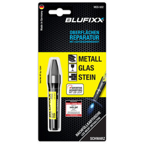 Blufixx - Reparaturgel Nachfüllpatrone Typ für MGS Metall, Glas, Stein, schwarz