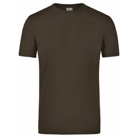 James & Nicholson - Elastic T-Shirt JN055, braun, Größe L