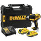 DeWALT - Akku-Bohrschrauber DCD708D2T-QW, 18 V, 2 Ah