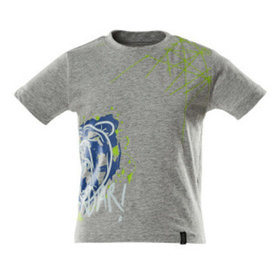 MASCOT® - T-Shirt ACCELERATE für Kinder Grau-meliert 18982-965-08, Größe 140
