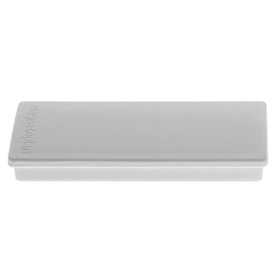 magnetoplan - Magnet 16657 54x19mm grau 10er-Pack