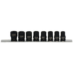 KSTOOLS® - 3/8" Sechskant-Kraft-Stecknuss-Satz, kurz, 8-teilig