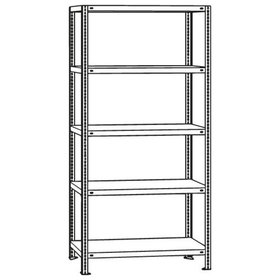 SCHULTE - Wannenregal GR 2000x1000x600mm mit 4 Wanneböden