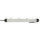 brennenstuhl® - Premium-Alu-Line Technik Steckdosenleiste 6-fach 3m H05VV-F 3G1,5 2-fach schaltbare Steckdosen