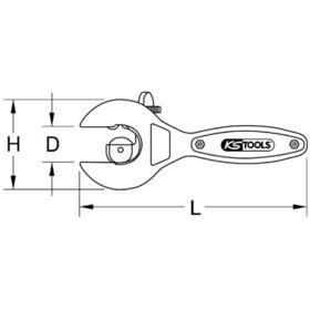 KSTOOLS® - Ratschen-Rohrabschneider, 3-13mm