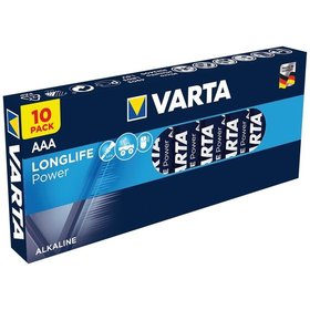 VARTA® - Batterie Micro AAA/AM4 Longlife POWER 1,5V LR03 AL-MN 1220mAh ø10,5x44,5mm