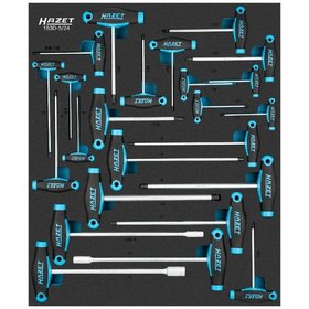 HAZET - Steckschlüssel Satz ∙ mit T-Griff 163D-5/24 ∙ 2 – 13 ∙ T6 – T45 ∙ 24-teilig