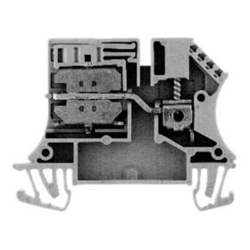 Weidmüller - N-Trennklemme 0,5-4mm² 32A 3x10mm bl 6,1mm Anschlussplatte erforderlich