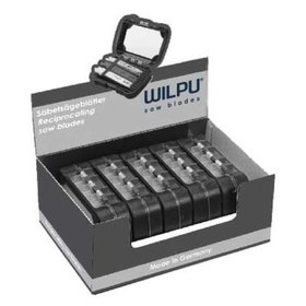 WILPU - Säbelsägeblatt Metall Thekendisplay mit 5 x 30-teil. 2-K Box 5 Stück