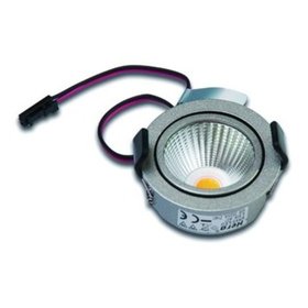 Hera - LED-Einbaustrahler 5W 3000K 485lm Edelstahl mt Konv 1LED IP44