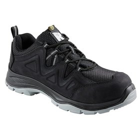 ruNNex® - Sicherheitshalbschuh TeamStar 5302, S3 ESD, schwarz/grau, Größe 36