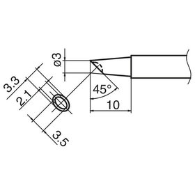 Hakko - Composit Lötspitze Serie T17, BCM3
