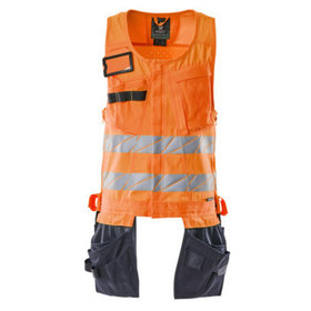 MASCOT® - Werkzeugweste ACCELERATE SAFE, hi-vis Orange/Schwarzblau, Größe S