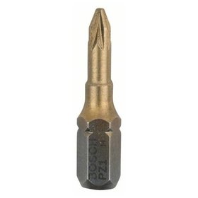 Bosch - Schrauberbit Max Grip, PZ 1, 25mm, 3er-Pack