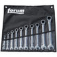forum® - Maulschlüssel mit Ringratsche 10-teilig gerade 8-24mm
