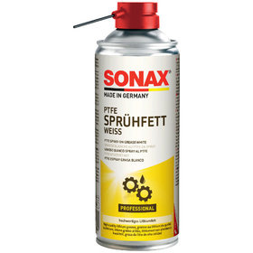 SONAX® - PTFE-Sprühfett weiß silikon-/harzund säurefrei 400ml Spraydose