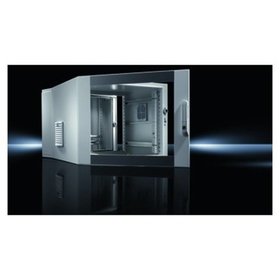 Rittal - Netzwerkschrank ST 15HE B600xH746xT573mm IP54 vo pulverbesch m.Festrahm RAL7035