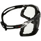 3M™ - SecureFit™ 500 Schutzbrille, schwarze Bügel, Schaumrahmen, Scotchgard™ Anti-Fog-/Antikratz-Beschichtung (K&N), transparente Scheibe, SF501SGAF-BLK-FM