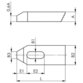 MAIER - 6314Z-26x200 Spanneisen mit Treppenzähnen