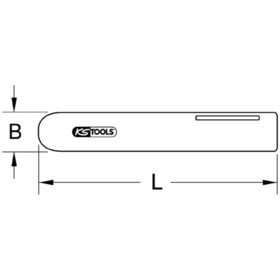 KSTOOLS® - Kunststoffspreizkeil, 150mm