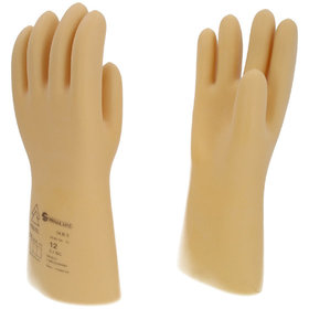 KSTOOLS® - Elektriker-Schutzhandschuh mit Schutzisolierung, Größe 12, Klasse 2, weiß