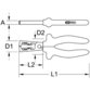 KSTOOLS® - ESD Abisolierzange, 140mm