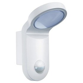 ESYLUX - LED-Sensorleuchte 14W OL/AOL 3000K 675lm ws mt Konv IP55 Kst_opal