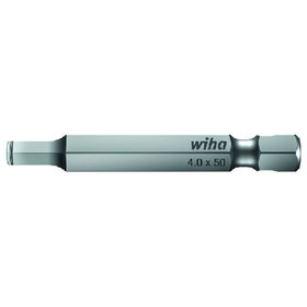 Wiha® - Bit Sechskant außen 7043R Z Haltefunkt. DIN ISO 1173 E 6,3 1/4" SW4x50mm