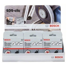 Bosch - SDS clic-Schnellspannmutter, 13 mm Dicke. Für kleine Winkelschleifer, 15 Stück (2607019033)