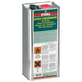 E-COLL - Nitro Verdünnung silikonfrei Verdünnungs-/Reinigungsmittel 20L Kanister