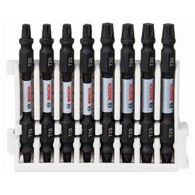 Bosch - Doppelklingen Schrauberbit-Set Impact Control, 8-teilig, T15-20 / T25-30, 65mm (2608522343)