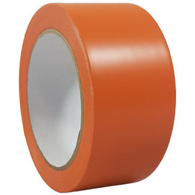 selmundo - 2550, Weich PVC-Schutzband / Putzerband, 50mm x 33m, orange glatt