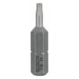 Bosch - Security-Schrauberbit Extra-Hart, für TORX® T9H, 25mm, 2er-Pack (2608522008)