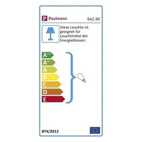 Paulmann - Strahlerset 5x10W NV GU5,3 sw mt Konv Seilkl