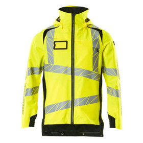 MASCOT® - Hard Shell Jacke ACCELERATE SAFE, hi-vis Gelb/Schwarz, Größe 2XL