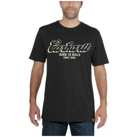 carhartt® - Herren T-Shirt BORN TO BUILD GRAPHIC T-SHIRT, schwarz, Größe XXL