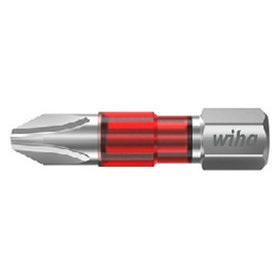 Wiha® - Bit Kreuzschlitz Phillips® 7011-TY903 6,3mm / 1/4" PH3x29mm, 5 Stück in Box