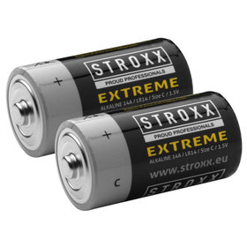 STROXX - Alkaline Batterie C LR14 100-438 2 ST PET BLISTER CARD