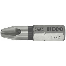 HECO® - Bits, Pozi-Drive, PZD-2, schwarz, 10 St.