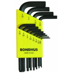 Bondhus - Winkelschlüssel-Satz Sechskant HLX12S, 12-teilig, 12236
