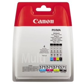 Canon - Tintenpatrone 0386C005AA CLI571 sw/c/m/y 4er-Pack