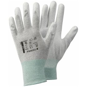 TEGERA® - ESD-Handschuhe TEGERA 811, Kat. II, grau/weiß, Gr. 10