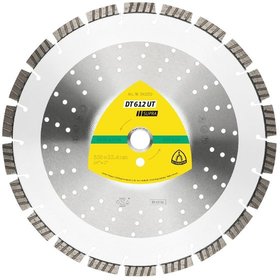 KLINGSPOR - Diamanttrennscheibe DT 612 UT, 300 x 2,8 x 25,4mm 20 Segmente 40 x 2,8 x 12mm