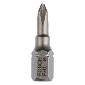 Bosch - Schrauberbit Extra-Hart, PH 1, 25mm, 10er-Pack, Tight Pack (2607001509)