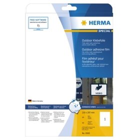 HERMA - Folienetikett 9500 210x297mm weiß 10er-Pack