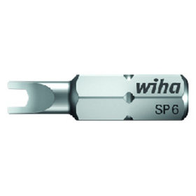 Wiha® - Bit Spanner 2-Schlitz 7019 Z SP DIN ISO 1173 C 6,3 6,3mm / 1/4" 4x25mm
